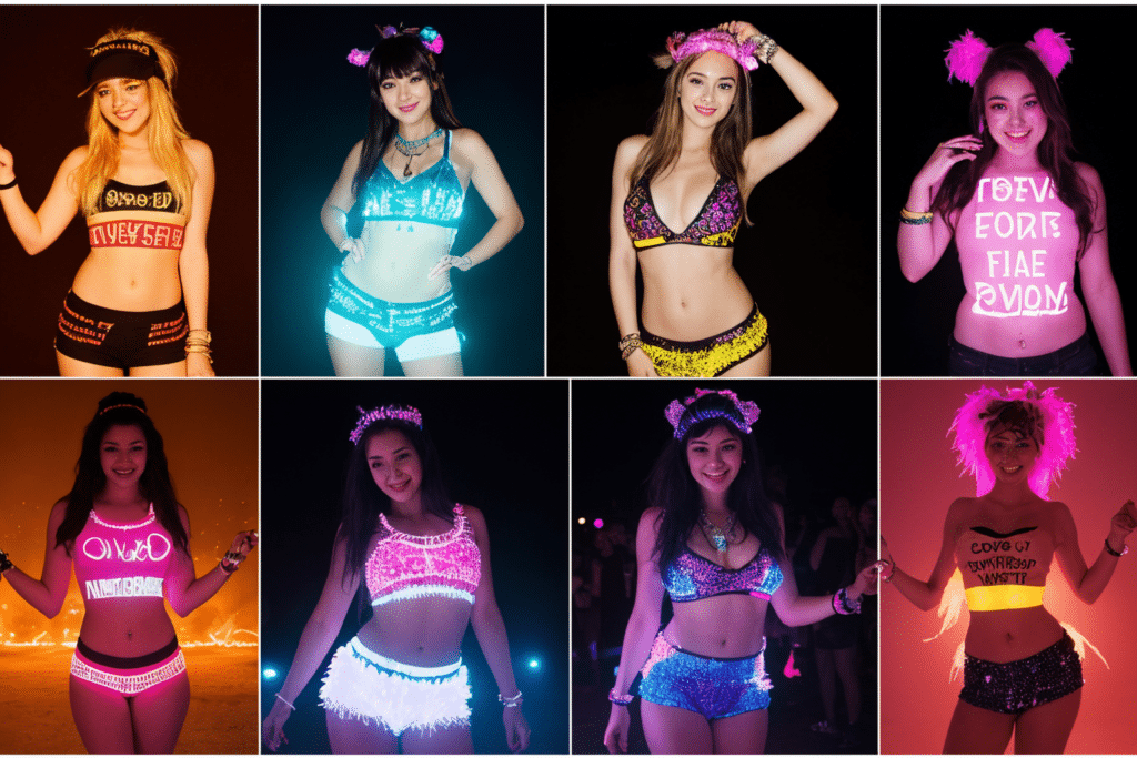 Exploring the World of Freedom rave wear for Women