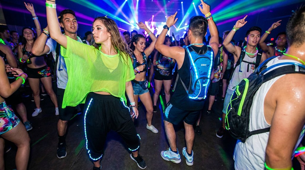 breathable layers for raves
