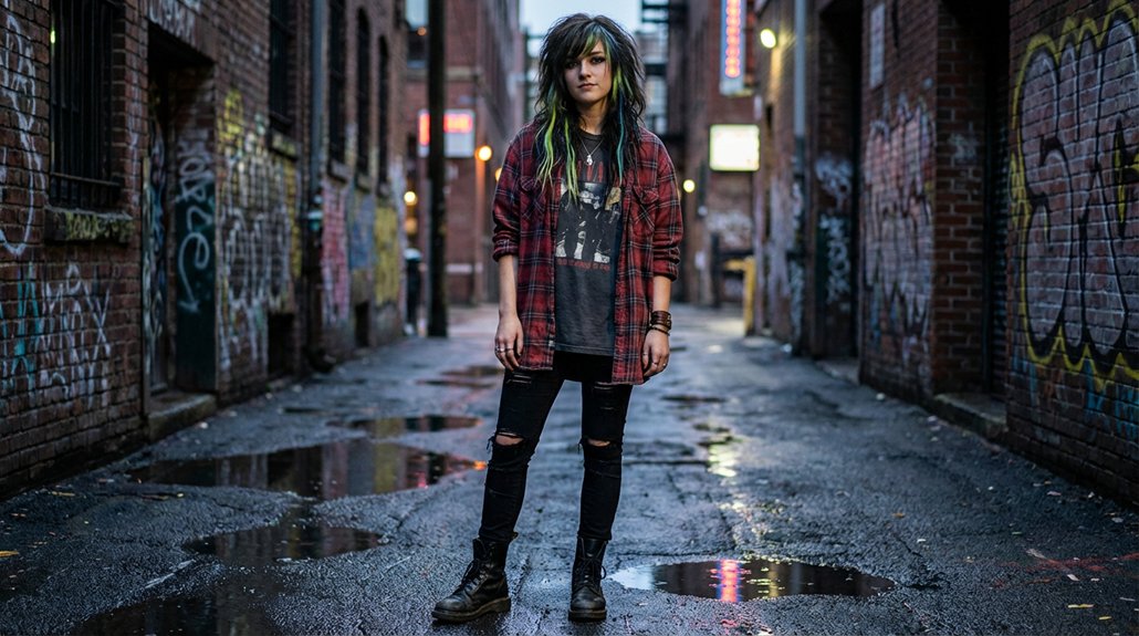 contemporary grunge fashion revival