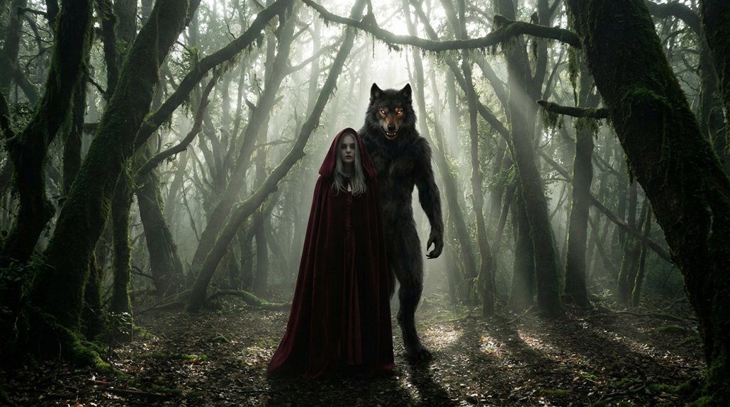 crimson cloak predator fantasy