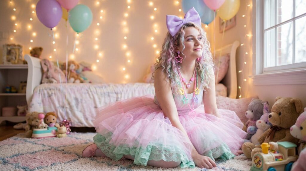 dreamy pastel fairy kei