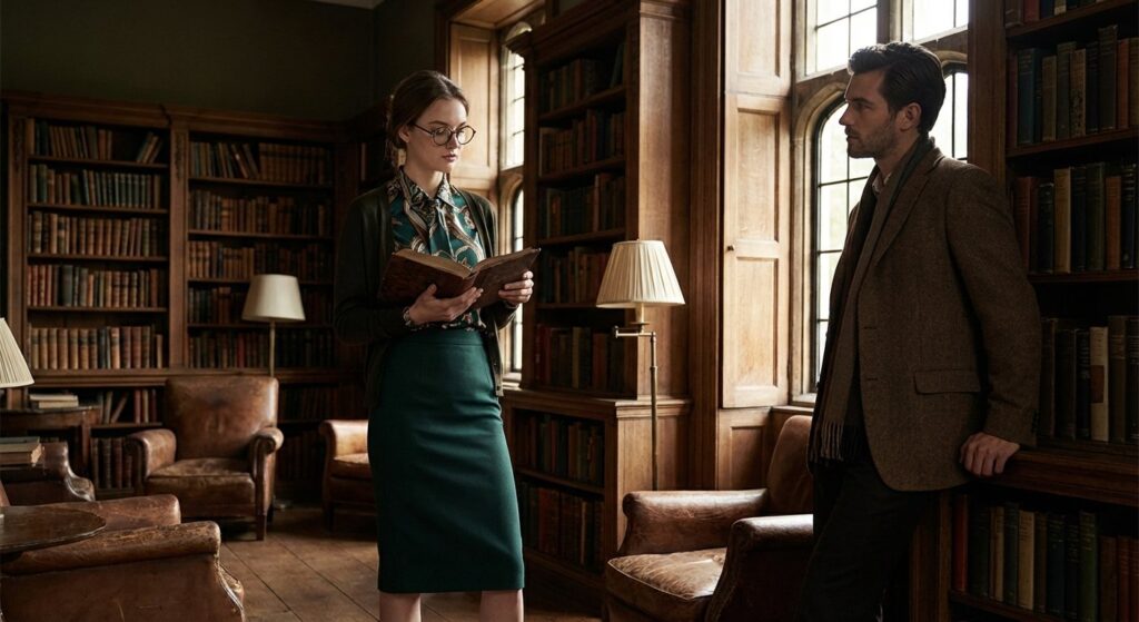 The Librarian & The Lost Manuscript: A Valentine's Eve of Literary Intrigue