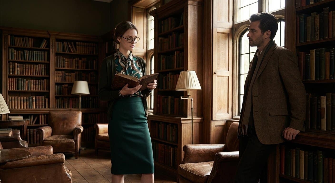 The Librarian & The Lost Manuscript: A Valentine’s Eve of Literary Intrigue