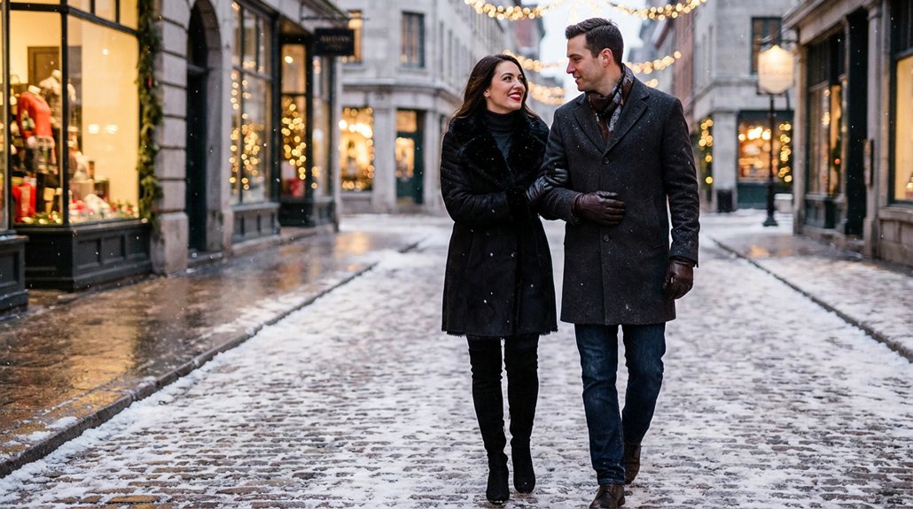 flapper inspired winter romance