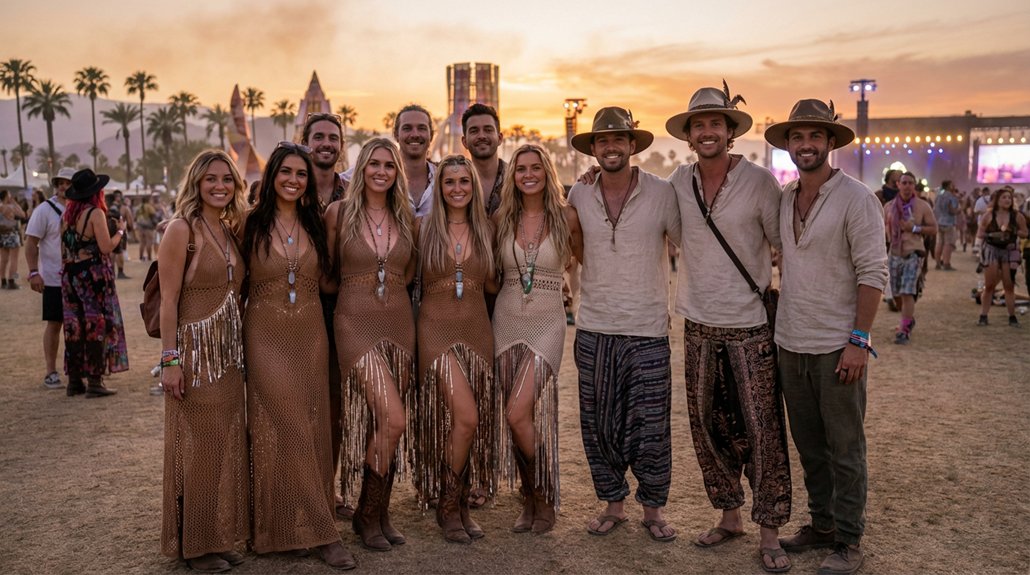 free spirited bohemian festival fashion