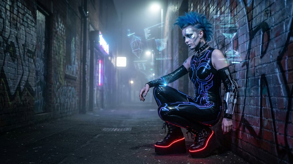Cyber Goth Style: Futuristic Dark Fashion