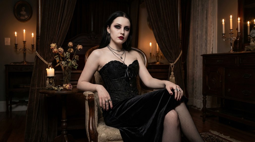 Goth Girlfriend Style: Dark Romance Fashion