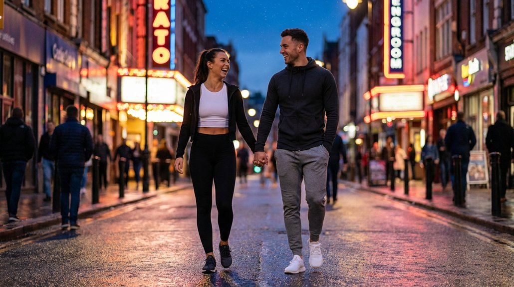 historical athleisure activity outfits