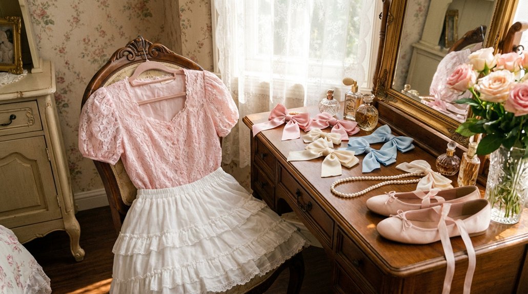 historical coquette fashion blend