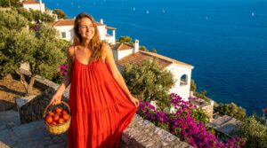 mediterranean tomato girl summer