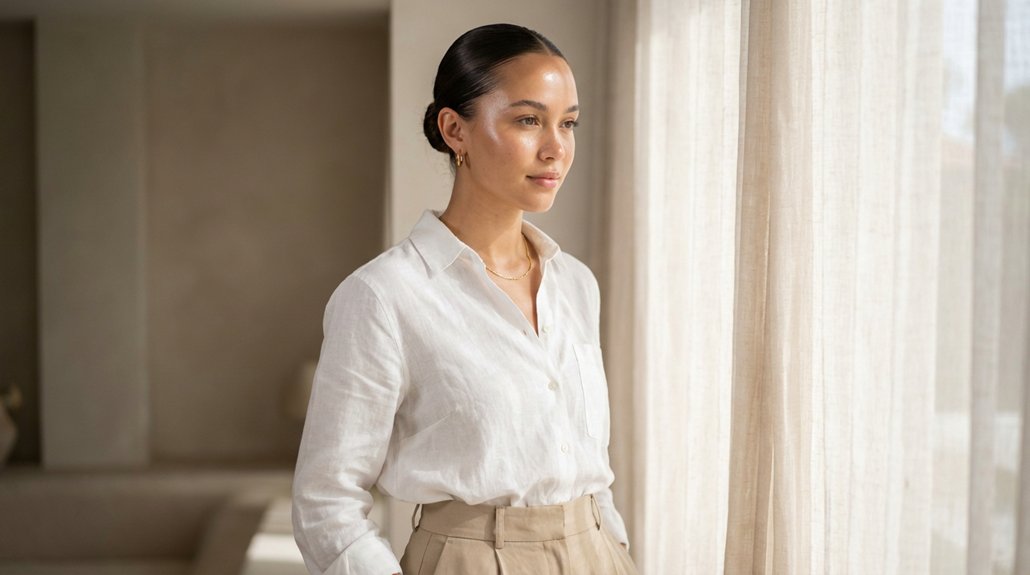 minimalist clean girl fashion