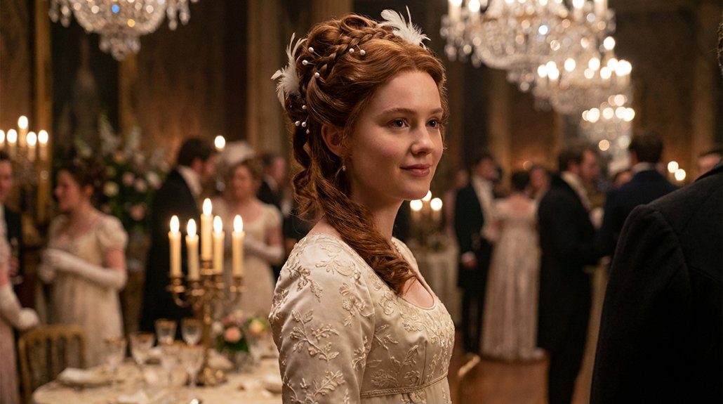 modern regency updo adaptations