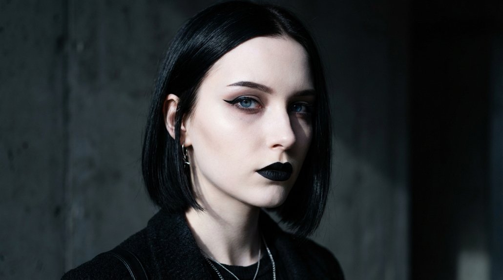 nu goth bold aesthetic