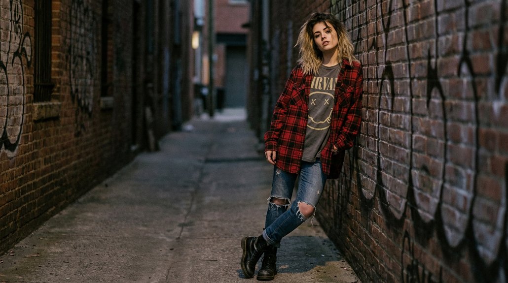 rebellious seattle grunge vibe