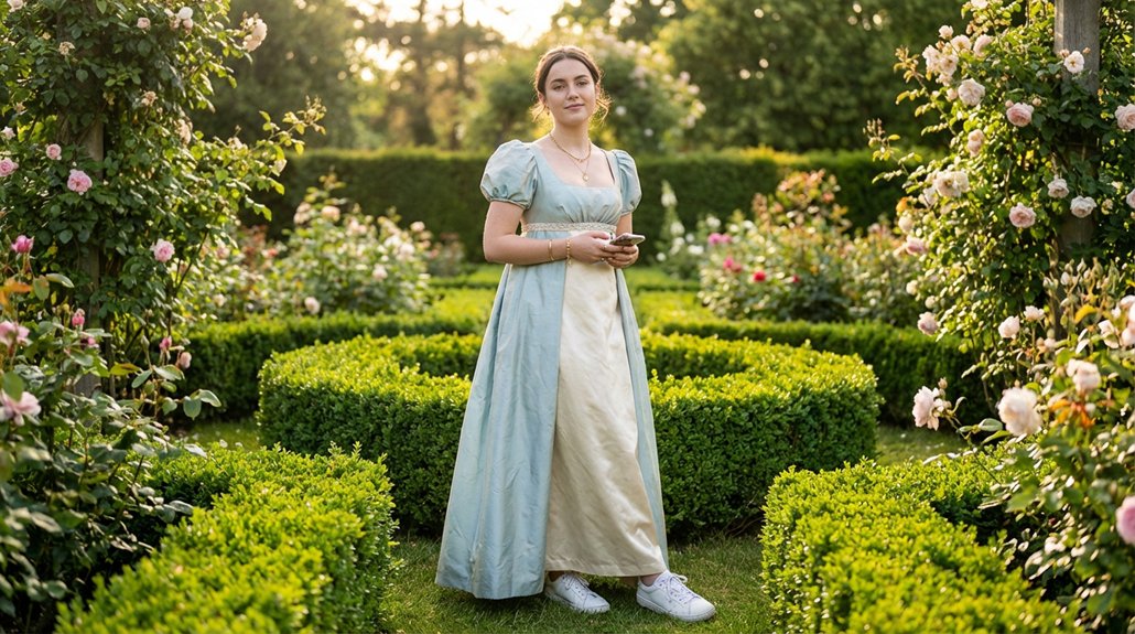 regencycore modern wardrobe fusion