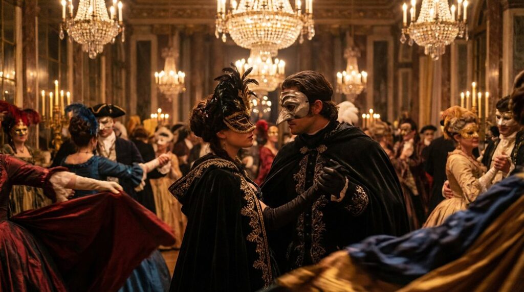 romantic mystery masquerade roleplay