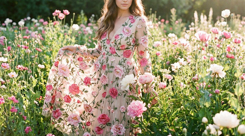 seasonal bloomcore floral mixing