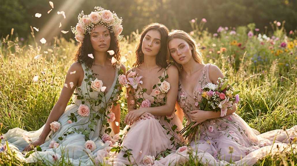 victorian floral bloomcore aesthetic