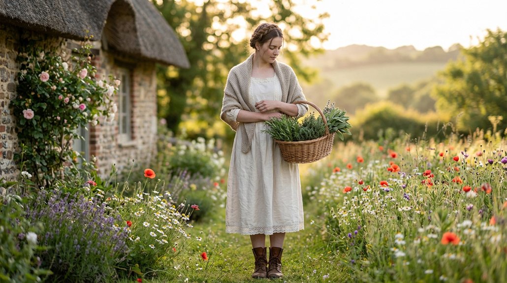 whimsical romantic rural fashion