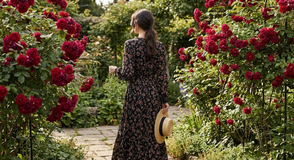 Spring Awakening: The Romantic Bloom of Goth Fashion Trends