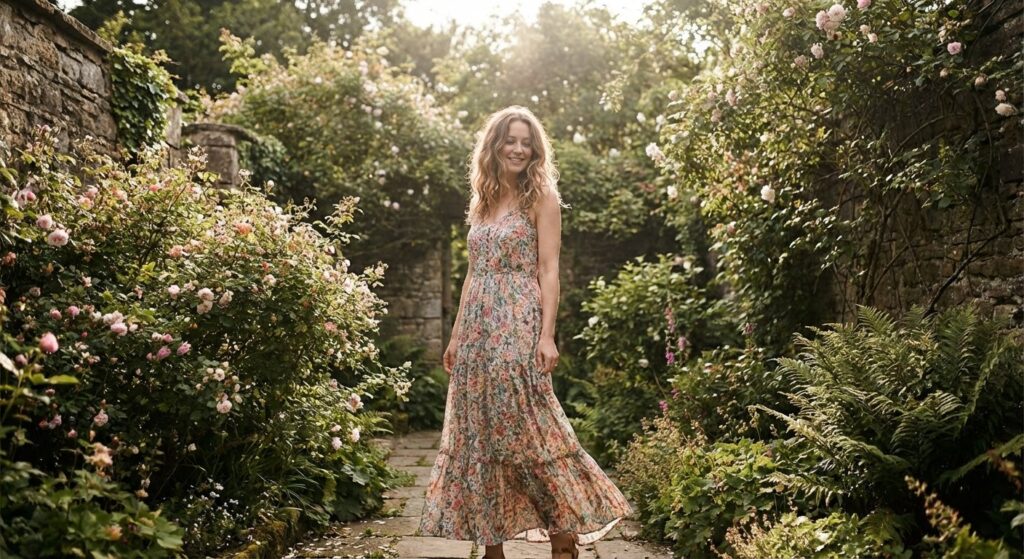 Step into Spring: A FantasyFulfillers Floral Dress Review & Enchanted Garden Party Guide
