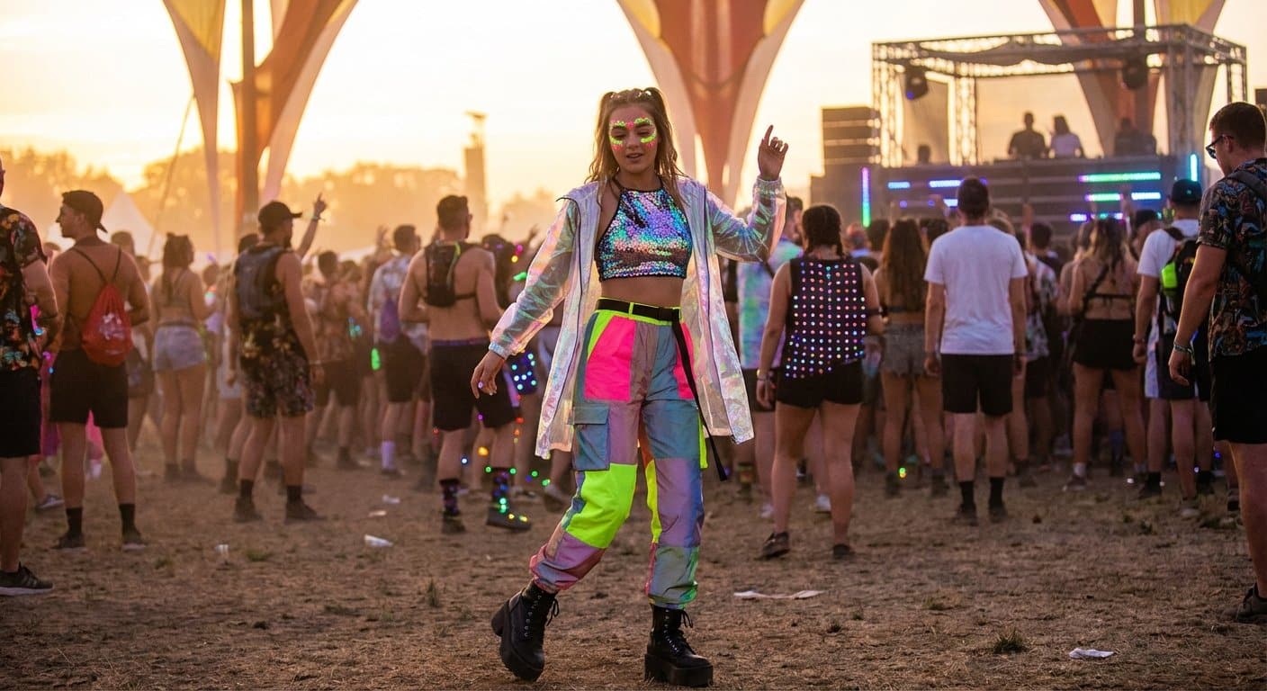 Neon Bloom: Your Guide to Killer EDM Rave Fashion This Spring