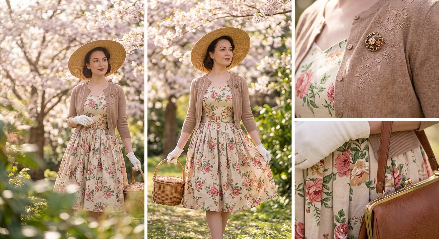 Sweetheart Style: 50s-Inspired Spring Date Outfits