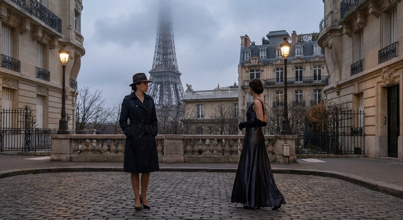 The Spy & The Socialite: A Parisian Spring Heist in Style