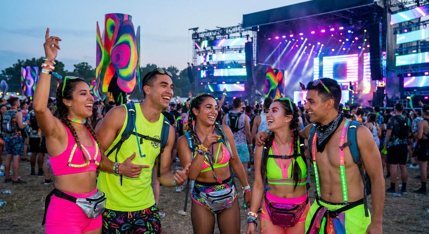 Spring Rave Revival: Neon Outfits & Euphoric EDM Roleplay Ideas