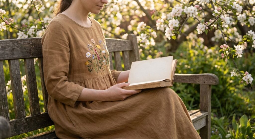 A Midsummer Night's Dream Dress: The Bohemian Bard & The Bookshop Benefactor