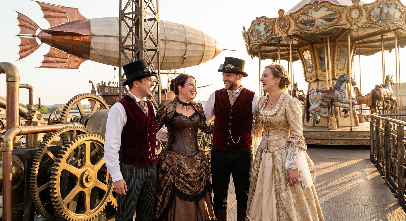 Spring Into Steampunk: Clockwork Corsets & Alchemical Romances