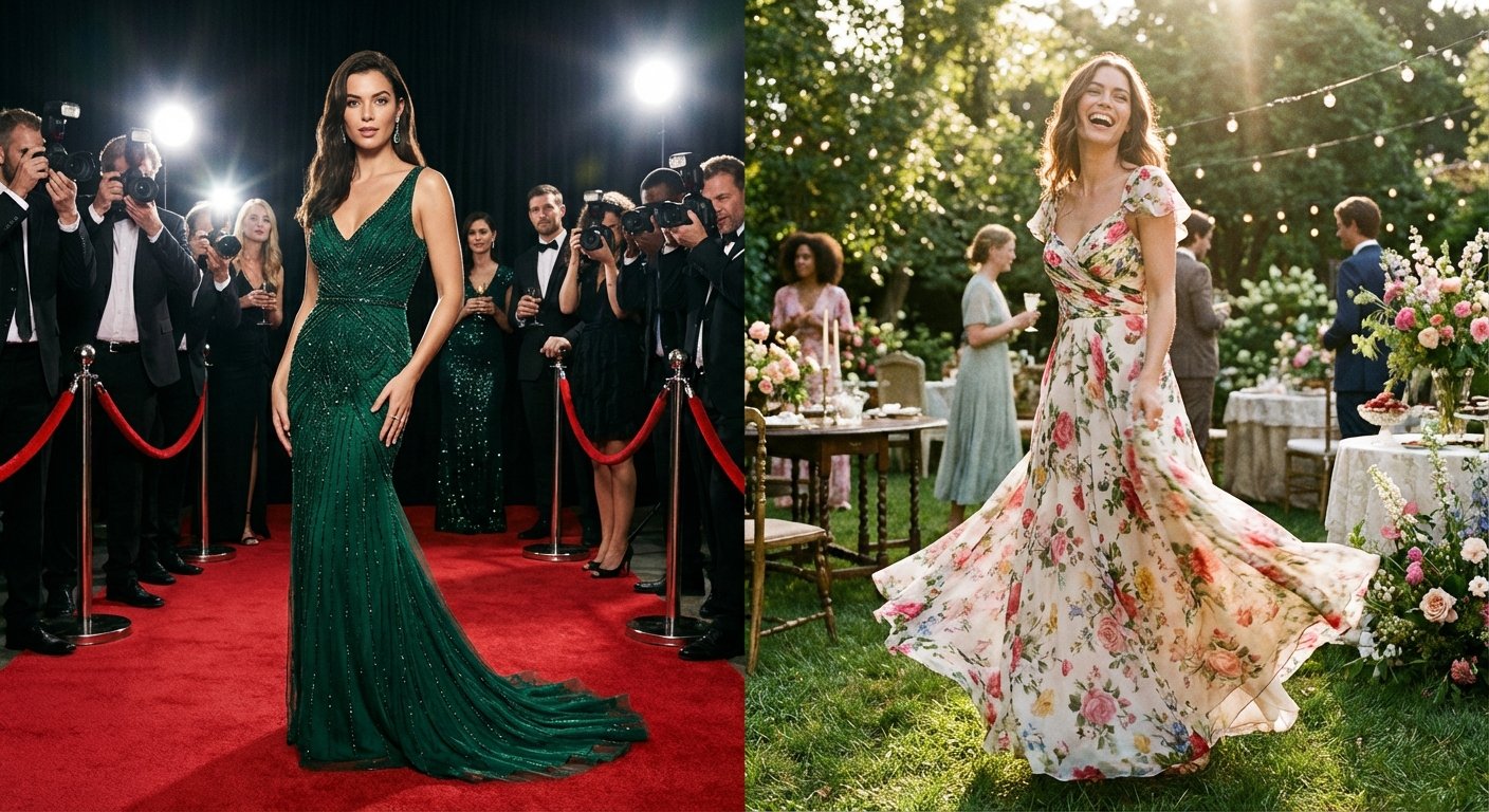 Spring Glamour: Red Carpet Ready Looks & Romantic Garden Parties