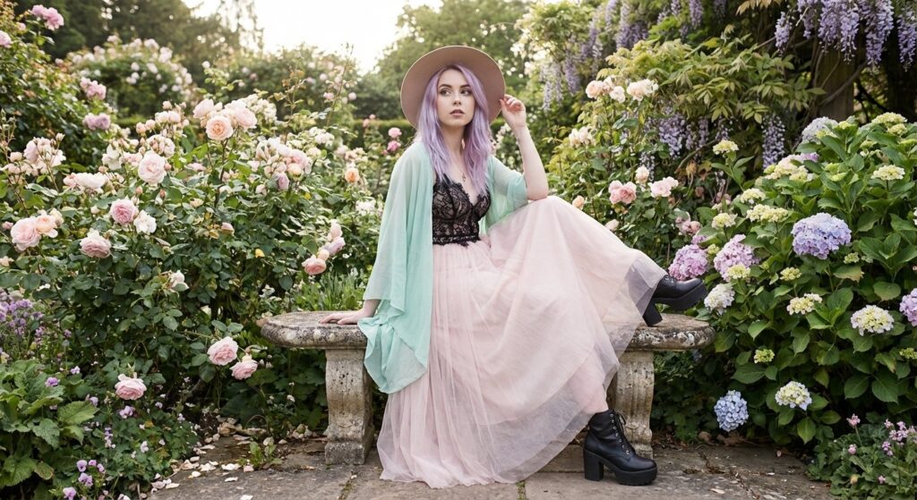 Spring Goth: Embrace Pastels and Lace for a Romantic Refresh