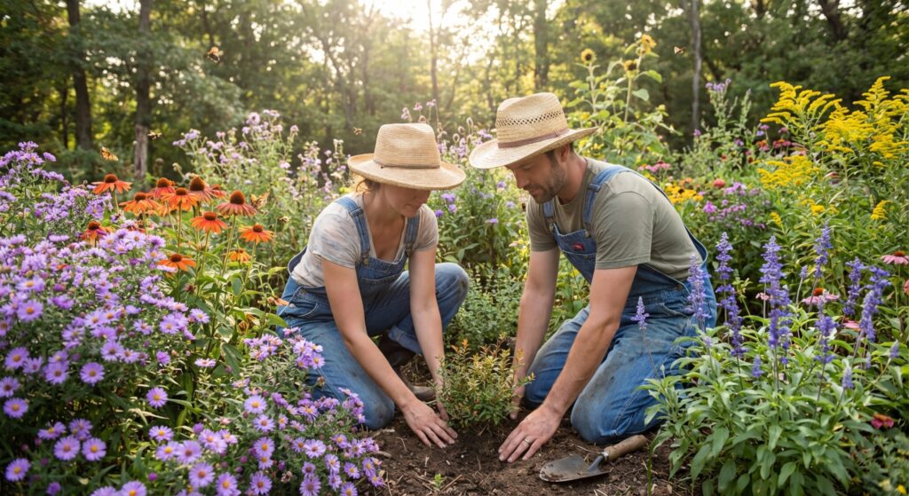 Buzzing with Love: A Spring Romance Among Bees and Blooms