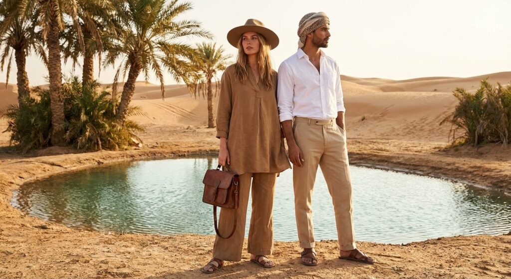 Desert Bloom: A Middle Eastern Inspired Spring Fashion Romance