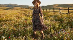 Springtime Punk Rebellion: Floral Fashion with Studs & Spikes