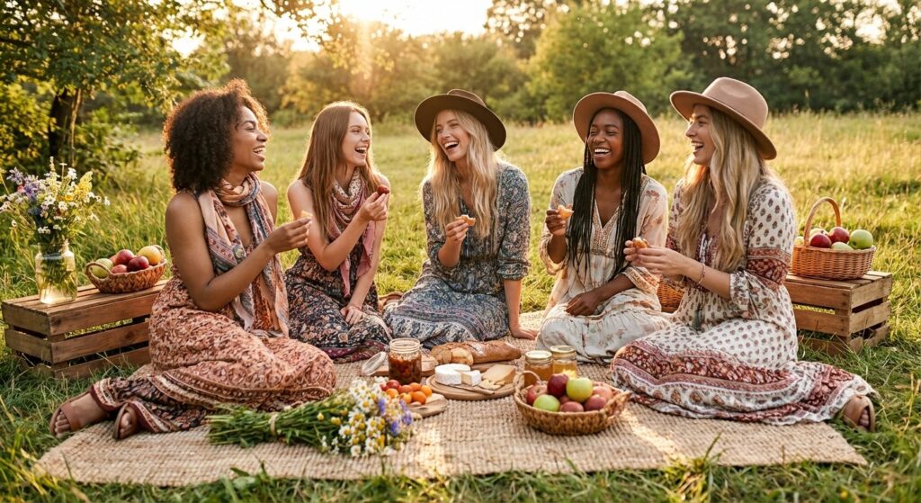 Boho Picnic Perfection: What to Wear for Effortless Spring Style