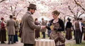 The Time Traveler & The Tarot Reader: A Spring Paradox of Fate