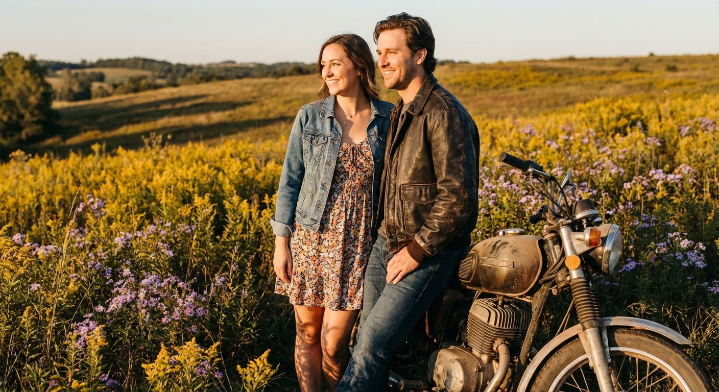 Gingham & Gears: Spring into Romance with the Baker & the Biker!