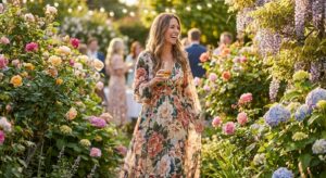 Bloom Beautifully: Rocking Floral Maxi Dresses at Your Spring Garden Party