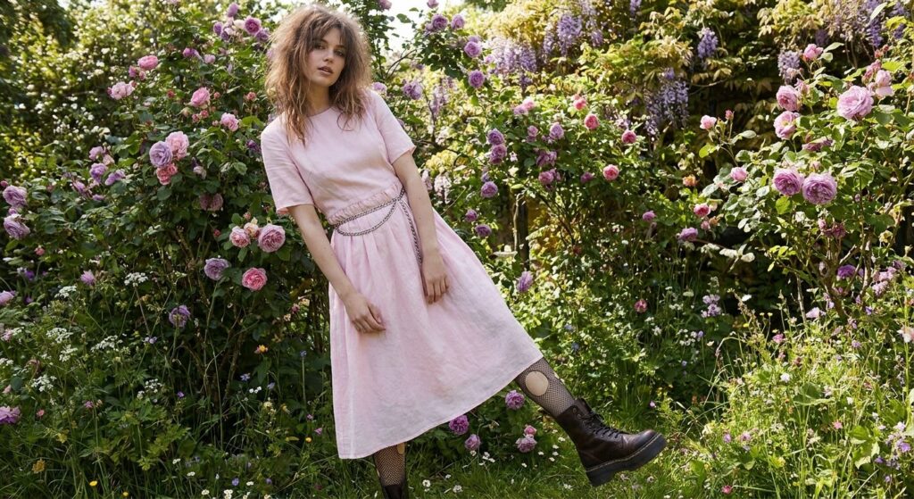 Spring Punk: Your Guide to Rebellious Pastels & Chain Accents