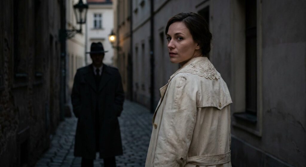 The Detective & The Damsel: A Spring Heist of Hearts (Trench Coats, Lace Collars & Hidden Motives)