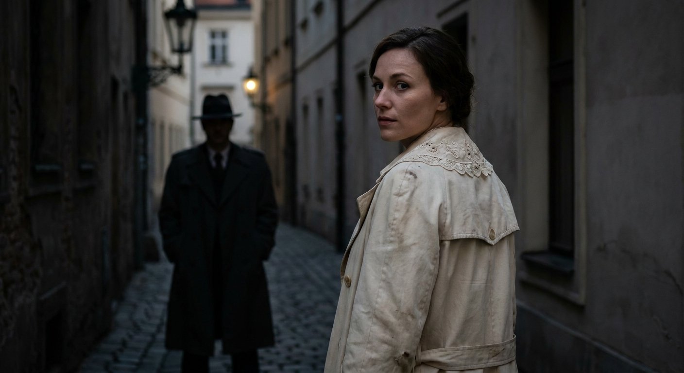 The Detective & The Damsel: A Spring Heist of Hearts (Trench Coats, Lace Collars & Hidden Motives)