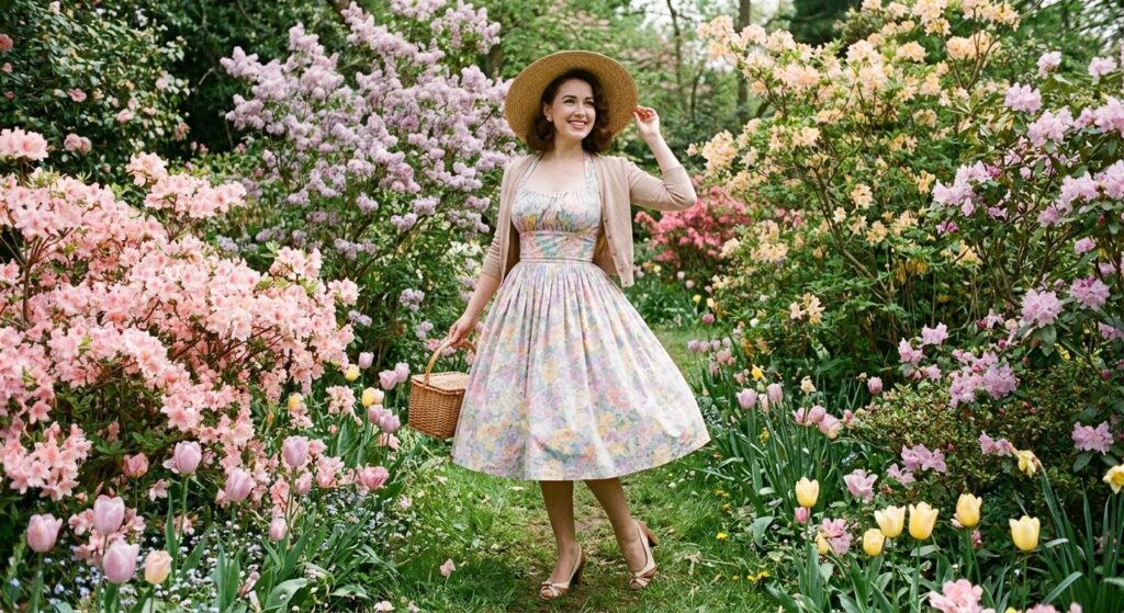 Easter Parade Perfection: Vintage Pinup Style Easter Outfits