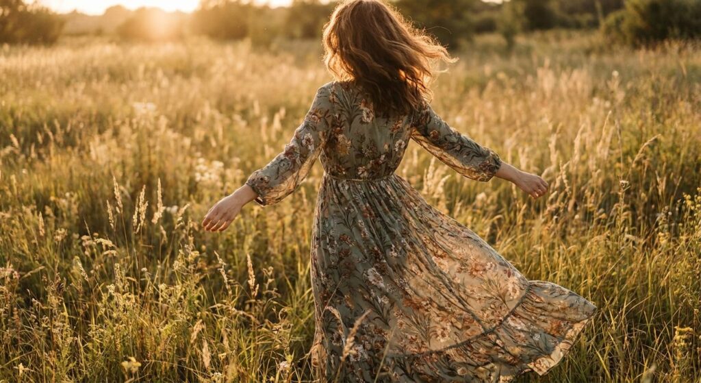 Garden Nymph Chic: Botanical Print Dresses for a Summer of Lithe Living