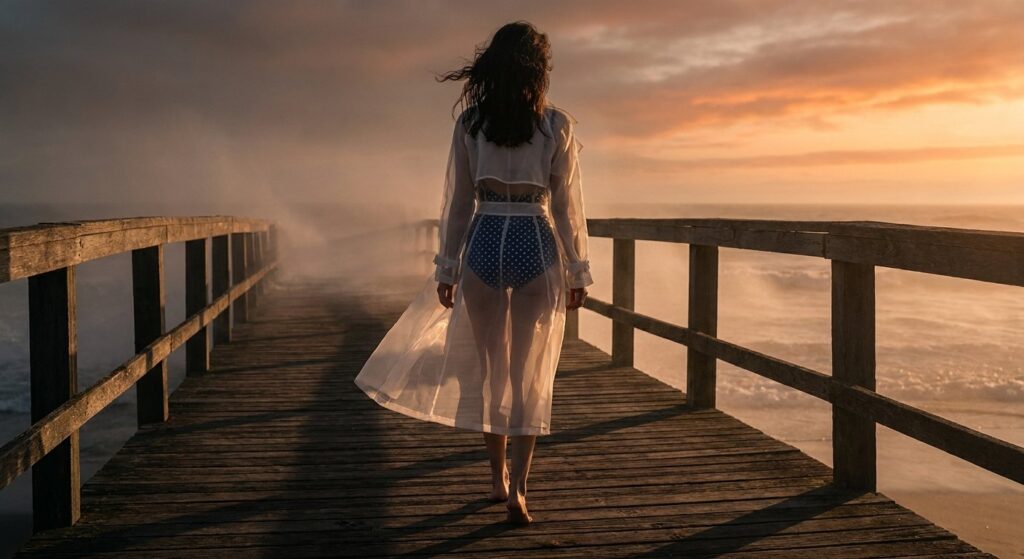 Shadows on the Sand: Vintage-Inspired Beach Fashion and Noir-Themed Roleplay Scenarios for the Ultimate Summer Mystery