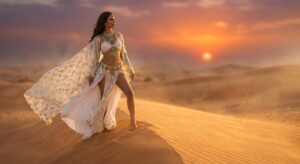 The Celestial Nomad: Mystical Summer Fashion Trends and Desert Supernatural Roleplay